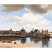 Reprodukcja obrazu Widok Delft - Johannes Vermeer