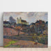 Reprodukcja obrazu Widok Rouen - Paul Gauguin