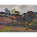 Reprodukcja obrazu Widok Rouen - Paul Gauguin