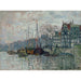 Reprodukcja obrazu Widok na Prins Hendrikkade i Kromme Waal w Amsterdamie - Claude Monet