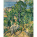 Reprodukcja obrazu Widok na morze L'Estaque autorstwa Paula Cézanne'a