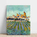 Reprodukcja obrazu Widok na Saintes-Maries-de-la-Mer - Vincent Van Gogh
