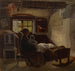 Widok wnętrza salonu w Uusimaa - Albert Edelfelt — widok dzieła
