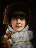 Portret młodej kobiety z grzywką - Wacław Józef Koniuszko — widok dzieła