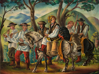 Wacaw Wsowicz - Hutsuls on their way.webp