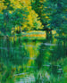 Lac w parku - Władysław Podkowiński — widok dzieła
