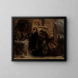 Wadysaw Rossowski - In Front of a Church.webp