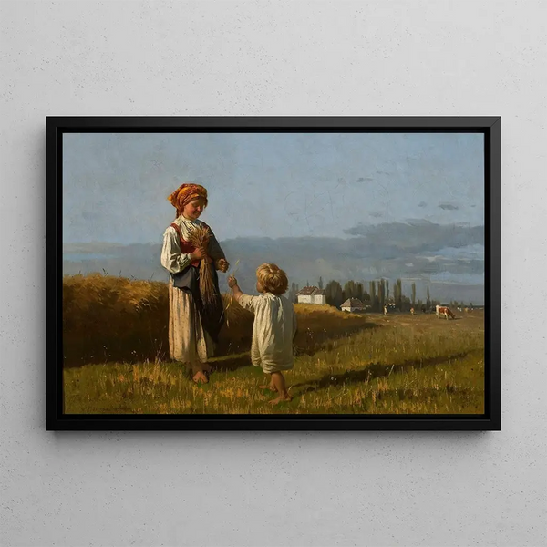 Wadysaw Szerner - Gathering of grain ears.webp