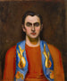 Boléro złoty i niebieski - Walt Kuhn — widok dzieła