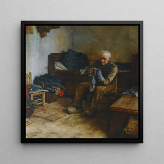 Flamandzki chłop - Walter Langley