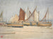 Southwold, étude de voiles - Walter Crane — widok dzieła