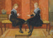 Violet i Lily, córki Edmunda Routledge'a - Walter Crane — widok dzieła