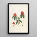 Les Rhododendrons de l'Himalaya de Sikkim Pl08 - Walter Hood Fitch — oprawiony obraz na ścianie