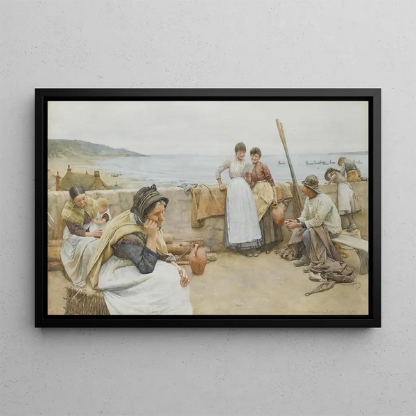 Walter Langley - A Village Idyll.webp