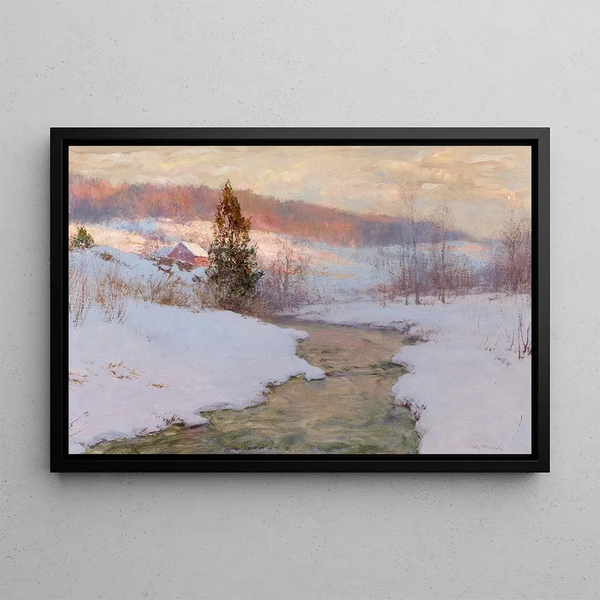 Ruisseau des hauteurs - Walter Launt Palmer — oprawiony obraz na ścianie