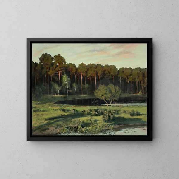 Grunewald - Walter Leistikow — oprawiony obraz na ścianie