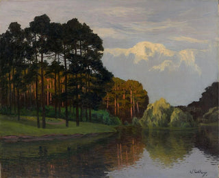 Walter Leistikow - Hubertussee im Grunewald.webp
