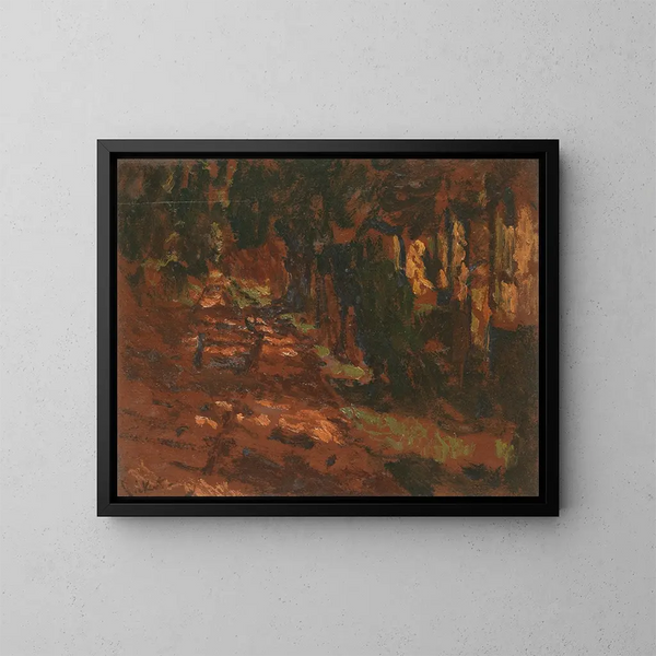 Envermeu - Walter Richard Sickert — oprawiony obraz na ścianie