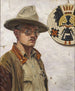 Autoportret - Walter Ufer — widok dzieła