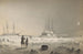 HMS Assistance et Pioneer en quartiers d'hiver Retour de la lumière du jour - Walter William May — widok dzieła