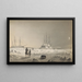HMS Assistance et Pioneer en quartiers d'hiver Retour de la lumière du jour - Walter William May — oprawiony obraz na ścianie