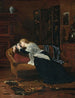 Smutne wieści - Walter William Ouless — widok dzieła