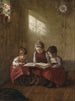 Fascynująca lektura - Walther Firle — widok dzieła