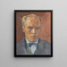 Premier autoportrait - Walther Gamerith — oprawiony obraz na ścianie