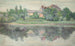 Château au bord du lac - Walther Gamerith — widok dzieła