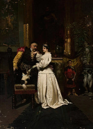 Wandalin Strzaecki - King John III Sobieski and Marysieka.webp