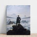 Reprodukcja obrazu Le Voyageur contemplant une mer de nuages - Caspar David Friedrich
