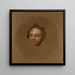 Washington Allston - Gilbert Stuart — oprawiony obraz na ścianie