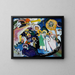 La Toussaint I - Wassily Kandinsky — oprawiony obraz na ścianie