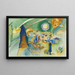 akwarelowy dla Poul Bjerre - Wassily Kandinsky — oprawiony obraz na ścianie