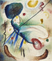 akwarelowy z konturem - Wassily Kandinsky — widok dzieła