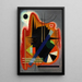 Niektóre punkty - Wassily Kandinsky — oprawiony obraz na ścianie