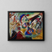 Fragment 2 do Kompozycji VII - Wassily Kandinsky — oprawiony obraz na ścianie