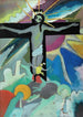 Chrystus ukrzyżowany - Wassily Kandinsky — widok dzieła