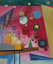 Intensywny Obraz Czerwony - Wassily Kandinsky — widok dzieła