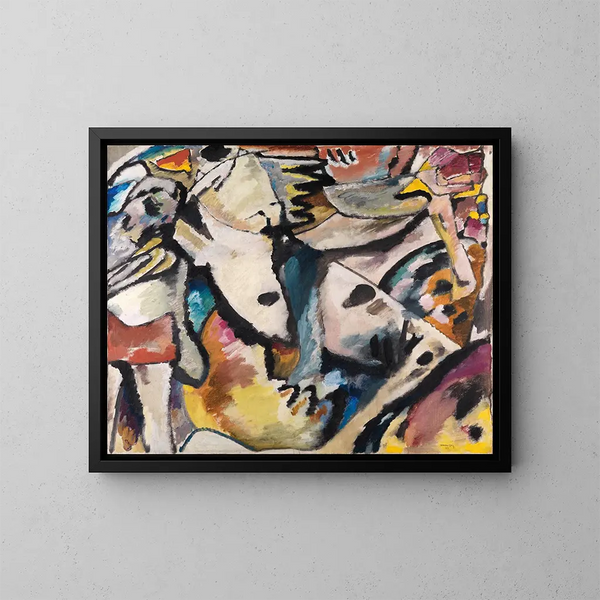 Improwizacja 13 - Wassily Kandinsky — oprawiony obraz na ścianie
