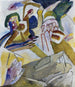 Improwizacja 18 z nagrobkiem - Wassily Kandinsky — widok dzieła
