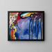Improwizacja 19 - Wassily Kandinsky — oprawiony obraz na ścianie