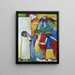 Improwizacja 6 Afrykańska - Wassily Kandinsky — oprawiony obraz na ścianie