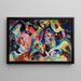 Improwizacja Powódź - Wassily Kandinsky — oprawiony obraz na ścianie