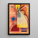 Splot - Wassily Kandinsky — oprawiony obraz na ścianie