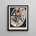 Małe światy III - Wassily Kandinsky — oprawiony obraz na ścianie