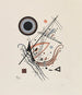 litografia niebieska - Wassily Kandinsky — widok dzieła