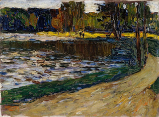 Wassily Kandinsky - Munich  English Garden.webp