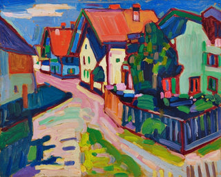 Murnau - Wassily Kandinsky — widok dzieła