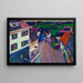 Murnau Widok z okna Griesbräu - Wassily Kandinsky — oprawiony obraz na ścianie